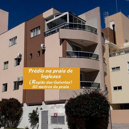 Otimo Apartamento Na Praia Dos Ingleses Gaivotas 70M Do Mar フロリアノポリス エクステリア 写真